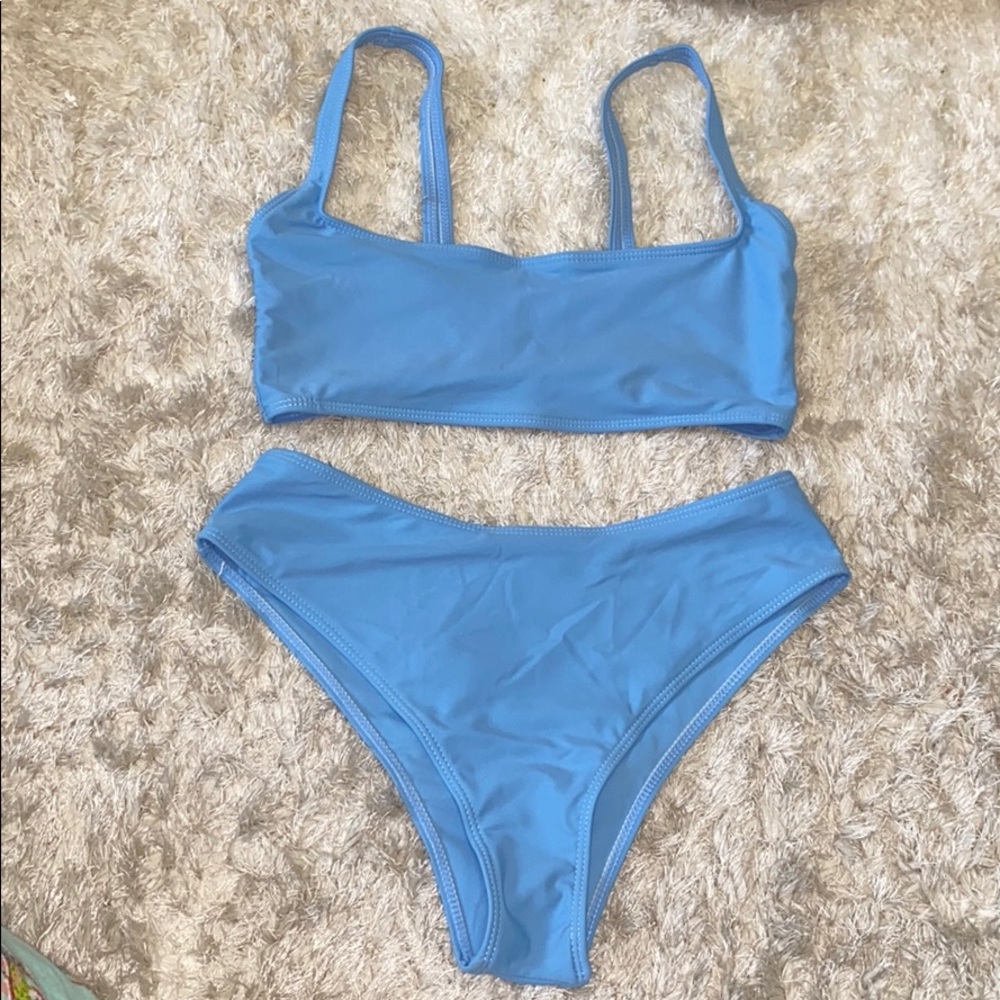 NEVER WRON BABY BLUE BIKINI!!!!!!!!